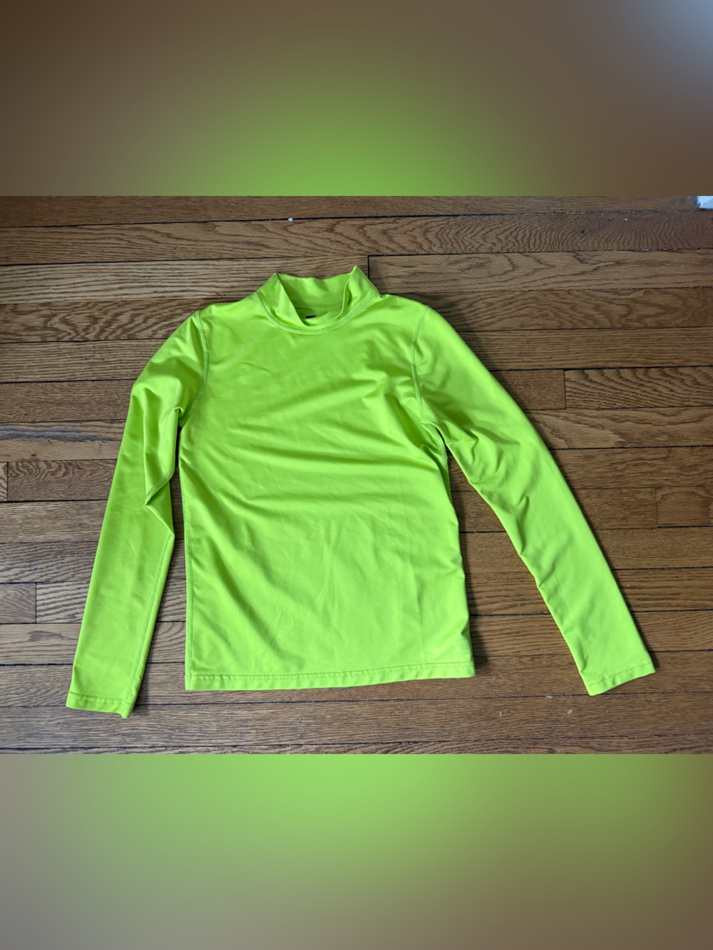 REI Neon Long Sleeve Base Layer Shirt - Size Large (14-16)
